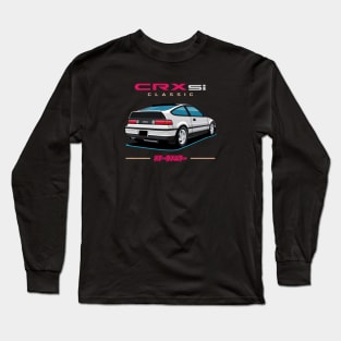 CRX SI Classic JDM Cars Long Sleeve T-Shirt